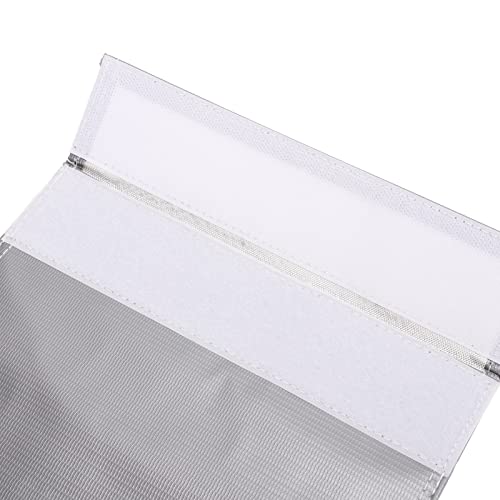 MAVIS LAVEN Battery Safe Bag, Fire Retardant PVC Fiber Protection, Explosion Proof Storage with Charging Holes for RC Drone Batteries