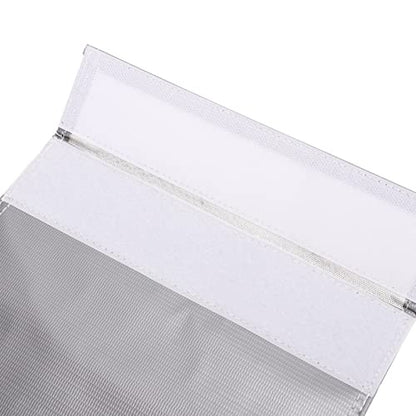 MAVIS LAVEN Battery Safe Bag, Fire Retardant PVC Fiber Protection, Explosion Proof Storage with Charging Holes for RC Drone Batteries