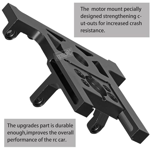 Aluminum Bearing Motor Mount Upgrades Part for 1/10 Slash 4x4 4WD Lcg.Black - color: Titaniumfor 1/10)