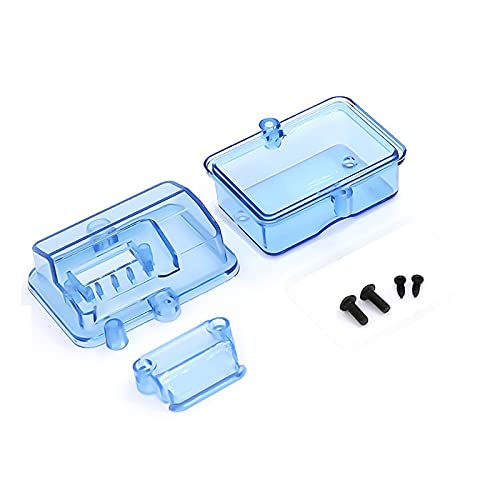 ESC Receiver Box Protective Case Cover Transparent Waterproof Sealed Box for Huanqi 727 Slash RC Boat Model Accessories