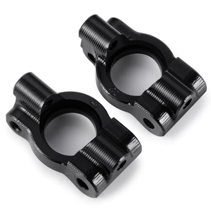 2Pcs Aluminum Caster Blocks C Hubs for Buggy Losi Micro-B/Micro-T | Alloy C Block Carrier C Seat Compatible with 1/24 Buggy Losi Micro-B RC Car Truck Upgrades