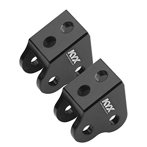 KYX Racing Aluminum Tie Rod Linkage for RC Crawler Car Redcat Gen8 Scout II (Black)