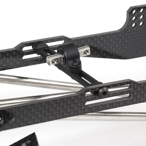 1/10 LCG Chassis Performance RC Crawler Carbon Chassis Frame for Axial AR44 SCX10 II Capra Vanquish F10 Axle (Chassis Kit) - size: Chassis Kit
