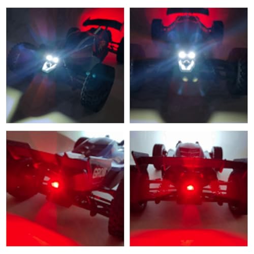Rc Car Lights Kit for Arrma 1/18 Typhon Grom Taillight and Front Spotlight Front/Rear Lamp Rc Buggy Upgrade Parts