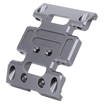 Acouto RC Center Skid Plate Aluminum Alloy Center Skid Chassis Plate Accessory Fit SCX10 1/10 RC Car Chassis - Vehicle Bodies & Scale Accessories