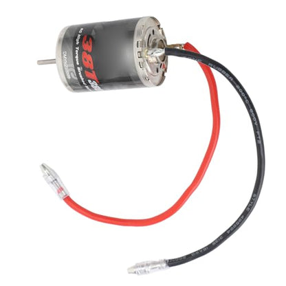 380 RPM Brushed Motor, Low Friction Stainless Steel Motor for High Performance RC , Miniature Robotics, and DIY Projects