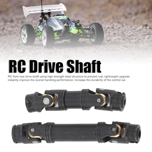 Adjustable Metal Front and Rear CVD Driveshaft Set for 1/18 RC Crawler, Replacement Drive Shaft Kit
