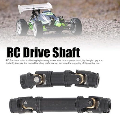 Adjustable Metal Front and Rear CVD Driveshaft Set for 1/18 RC Crawler, Replacement Drive Shaft Kit