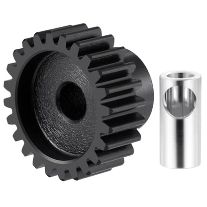 Steel 32P 5mm Pinion Gear 24T Motor Gears for RC Car Upgrade Parts | 1/5 1/6 1/8 1/10 1/14 1/16 1/18 Buggy Monster Truck Drift Off-Road Crawler - size: 24T