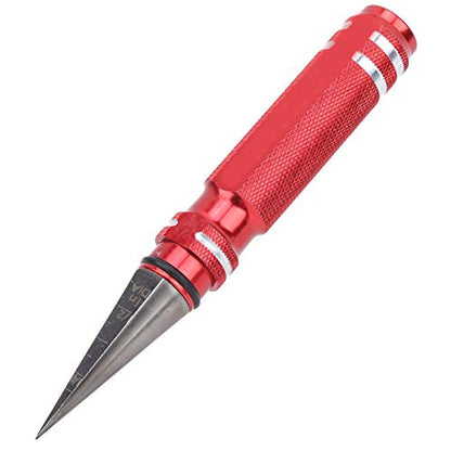 RiToEasysports Aluminum Car Body Reamer, 0-12mm Hole Puncher with Knurled Grip for Remote Control Cars, Lightweight Alloy Steel RC Accessory