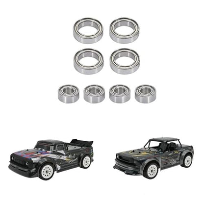 Bearing Kit for SG1603 SG1604 for UDIRC UD1601 UD1602 UD1603 UD1604 1/16 rc Car Spare Parts Accessories 8Pcs Ball Bearing Set