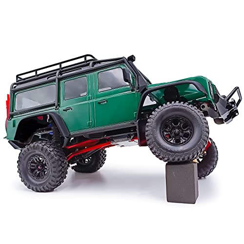 RC Center Skid Plate Axle Chassis Armor Protector Set | For TRX4M Upgrades 1/18 Scale, RC Crawler Car, Accessories