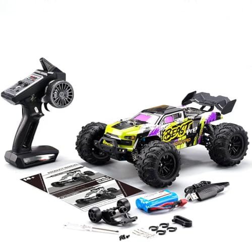 SG116PRO 1/16 Scale 4WD High-Speed Amphibious RC Crawler - Waterproof Design, Top Speed up to 40 Km/h, Professional Grade for Trail Adventures, Gift for Adult (Carbon Brush)