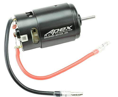 Apex RC Products 12/21 / 27/35 Turn 550 Brushed Electric Motor (21 Turn) - size: 21 Turn