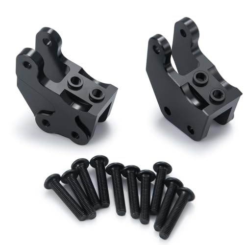 4PCS RC Aluminum Lower Shock Link Mount Shock Suspension Linkages Front Rear Axle Link Shock Mount for Axial Wraith 90048 1/10 RC Crawler Car Upgrade Parts