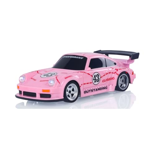 TOUCAN RC HOBBY 1/43 2.4G Mini RC Drift Car Racing Vehicle 4WD Ready to Go Model Gyroscope Radio Battery Lights 4305A - color: 4305agyro