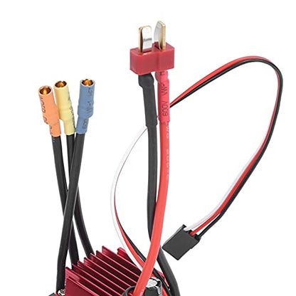 RiToEasysports RC Brushless Motor, High 4 Pole Sensorless 4500KV 2435 Motor with 35A ESC Combo for 1/16 1/18 Scale RC Car Truck Enthusiasts Off-Road Racing Hobbyists