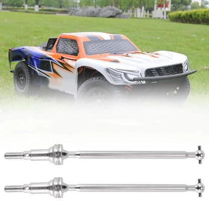 RC Car Drive shafts Compatible with Hosim for XLH 9125 RC Car Upgrade Parts Accessories 2Pcs Metal Front CVD for Universal Drive Shaft 25-WJ03