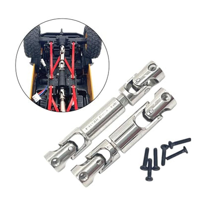 2Pcs RC Car Drive Shaft RC Universal Driveshaft Center Drive Shafts for Fcx24M 1/24 RC