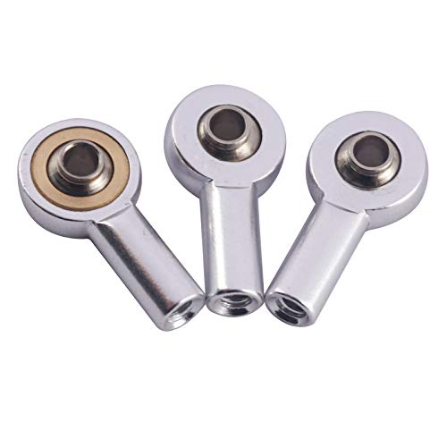 10Pcs ShareGoo Aluminum M2 Tie Rod End Ball Joint Link Ball Head Holder 2mm Steering Linkage Compatible with HSP Tamiya Mini 4WD RC Car Truck Crawler Boat Airplane