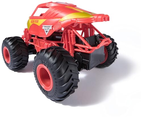 Monster Jam, Marvel Iron Man RC Indoor Outdoor RC Truck 1:24 Scale 4+ Years