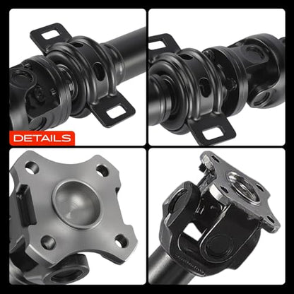 A-Premium Rear Drive Shaft Driveshaft Assembly Compatible with Toyota | for Tacoma 1999-2004 Extended Cab Pickup, 2001-2004 Crew Cab Pickup, [3.4L, Pre Runner, RWD], Replace#371003D260, Prop Shaft - style: (RWD) 1999-2004 Tacoma V6 3.4L