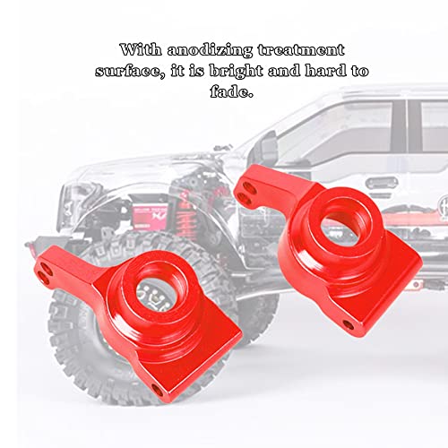 1:14 Metal Rear Axle Hub Carrier Precision CNC Machined for RC Remote Control Car Blue (#2) - color: #2