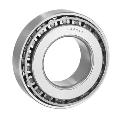 uxcell L44643/10 Tapered Roller Bearing Cone and Cup Set, 0.98" Bore x 1.97" OD x 0.57" Thick, Chrome Steel Taper Bearing Set, ABEC-3 - size: L44643/10