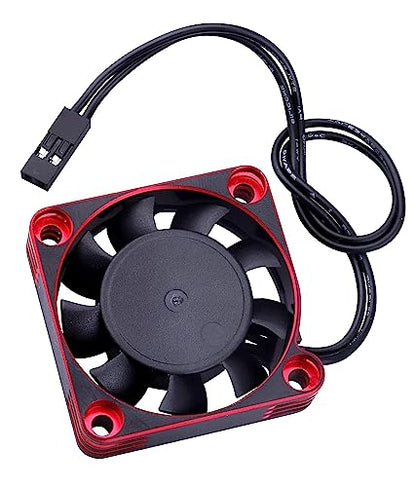 RC Motor Cooling Fan 40x40mm High Speed for ESC/Motor Heat Sink Replacement Red ESC Motor Fan