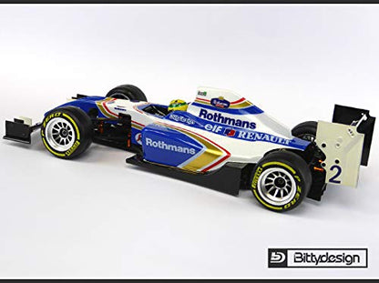 Type-6R 1/10 F1 Body (Clear) (Light Weight) / BittyDesign / BDYF1-T6R