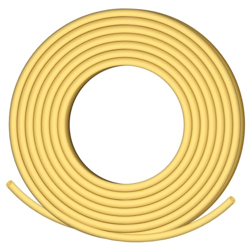 XHF UL Listed 1/8 Inch 3:1 Waterproof Yellow Heat Shrink Tubing 20 Ft Marine Grade Wire Cable Adhesive Lined Tube Insulation Seal Against Moisture Corrosion and Air Leakage - color: Yellow, size: (3.2mm(1/8"))-20ft
