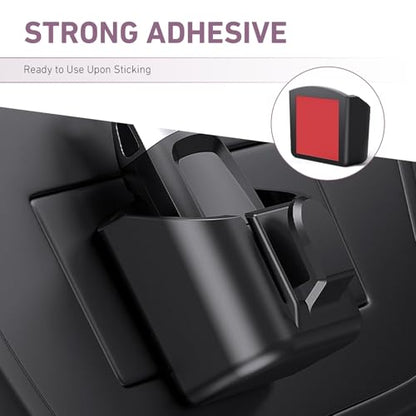 Car Key Box, Front Seat Car Organizer, Center Console Remote Control Box, Universal Car Accessories (Black) - size: Key Box (With Hook)