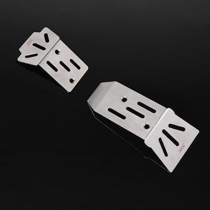 KYX Racing Stainless Steel Chassis Guard Skid Plate Guard Upgrades Parts Accessories for 1/18 RC Car ARRMA Granite Grom Mega