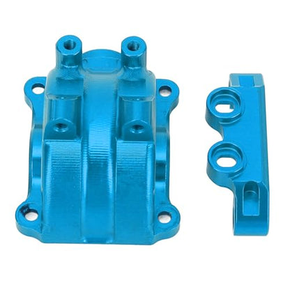 7075 Aluminum Alloy Differential Housing Case Compatible with -02-02T RC Car Upper Arm Mount Blue Metal Cover for /10 Scale Chassis Upgrade - color: Blue