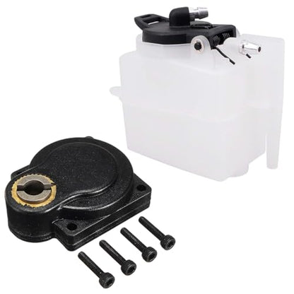 27mm Electric Roto E-Start Power Starter Drill Plate Nitro Engine Backplate Power Back Cover 11011 & RC Fuel Tank Spare Parts 75CC