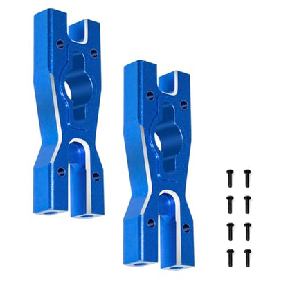 Aluminum Alloy Car Shell Fixed Seat RC Upgraded Parts for LOSI 1/18 Mini LMT 4X4 Brushed Monster Truck RTR-LOS01026 RC Car (Blue) - color: Blue