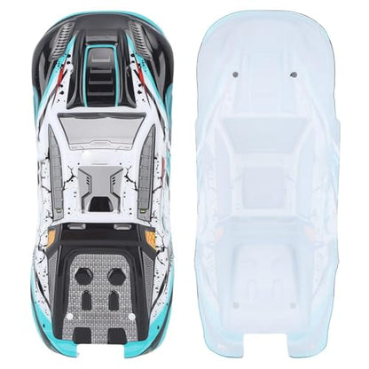 RC Car Shell Body Cover, Anti Scratch RC Car Vehicle Truck Body Shell Spare Parts for 1/16 Scale SCY 16101PRO Off Road Accessories Remote Control Shell Cover Replacement(Blue) - color: Blue
