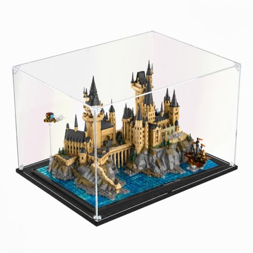 Clear Acrylic Display Case, Self-Assemble Showcase for Collectibles, Action Figures, Dolls- Alternative Glass Box for Commemorative Gifts - size: 16×12×10inch，40×30×25cm