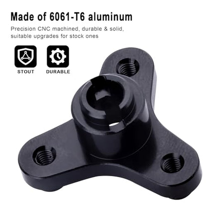 RC Slipper Clutch Eliminator for Traxxas 1/10 Slash 2WD Stampede Bandit Rustler VXL XL5 Transmissions Gearbox Case Upgrades (Black) - color: Black