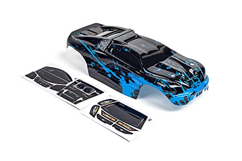 SummitLink Custom Body Muddy Blue Over Black Style Compatible for e-Revo Mini 1/16 Scale RC Car or Truck (Truck not Included) ERMN-BB-01