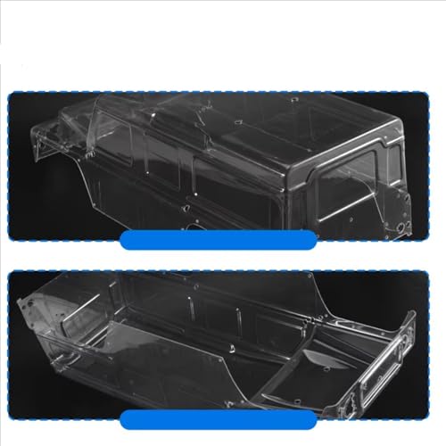 RC Spare Part Compatible with Traxxas for TRX-4 1/10 Remote Control Crawler Car Upgrades Parts Accessories 324Mm Wheelbase Clear Body Shell Kit