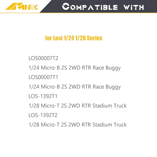 Alum Shock Tower, Suspension Arm, Front Steering Knuckles, Caster Blocks C Hubs and Rear Hubs Compatible with Losi 1/24 Micro-B 1/28 Micro-T Upgrades Part Gray - color: Gray