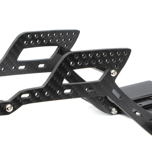 Carbon Fiber LCG Chassis Kit for 1/10 RC Crawler Car SCX10 II Element Enduro SOA Built Trail Truck DIY Upgrade Parts