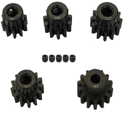 Steel 32P Pinion Gear for 1/10 Redcat Blackout Parts Xte Pro,Xte,Xbe Pro,Xbe,Sc Pro,Sc Volcano Epx Dukono 3mm 1/8inch 10T 11T 12T 13T 14T