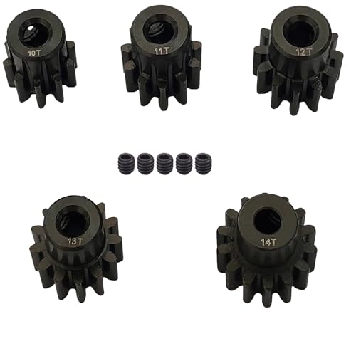 Steel 32P Pinion Gear for 1/10 Redcat Blackout Parts Xte Pro,Xte,Xbe Pro,Xbe,Sc Pro,Sc Volcano Epx Dukono 3mm 1/8inch 10T 11T 12T 13T 14T