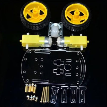 Car Speed Encoding Intelligent Car Set 2 Wheel Intelligent Plate Speed Measurement Accessories Educational Robot Set