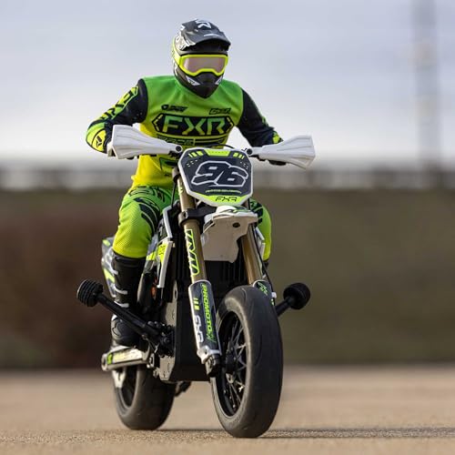 Losi Promoto-SM 1/4 Super Moto Motorcycle FXR White RTR with Battery and Charger LOS-2310