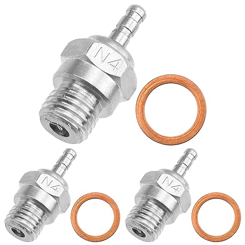 Share Goo Glow Plug Ignitor Igniter Nitro Engine Starter Tool & RC Glow Plug #4 N4 Medium Hot Spark Nitro Engine Parts 70117