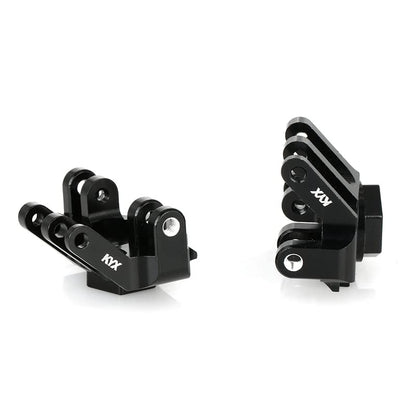 KYX Racing Aluminum Alloy AR14B Front Axle Steering Knuckle Upgrades Parts Accessories for 1/10 RC Crawler Car Axial RBX10 RYFT