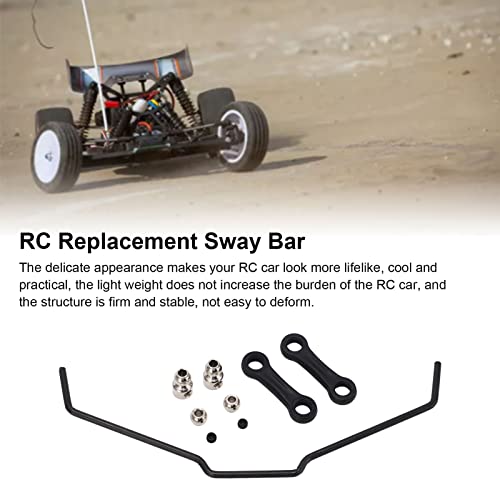 RC Sway Bar Kit, Anti Roll Bar Set for ZD Racing 1/7 MX 07 RC Car, Replacement Parts with Premium Plastic and Iron Construction for Enhanced Stability
